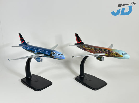 Brussels Airlines A320 “Magritte” & “Amare” Livery Twin Set